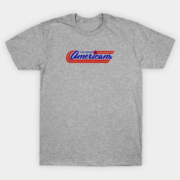 Defunct Las Vegas Americans Soccer MISL T-Shirt by LocalZonly